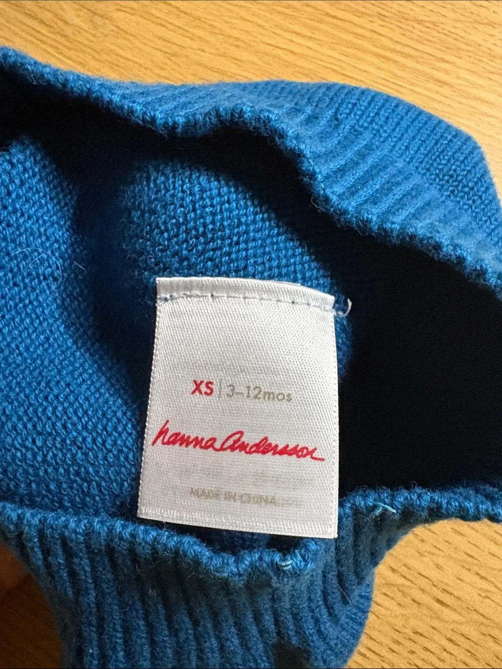 Blue Beanie 3-12M
